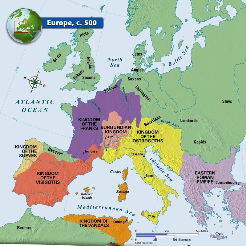 Early Middle Ages In Western Europe Feudalism 7th Grade S S
