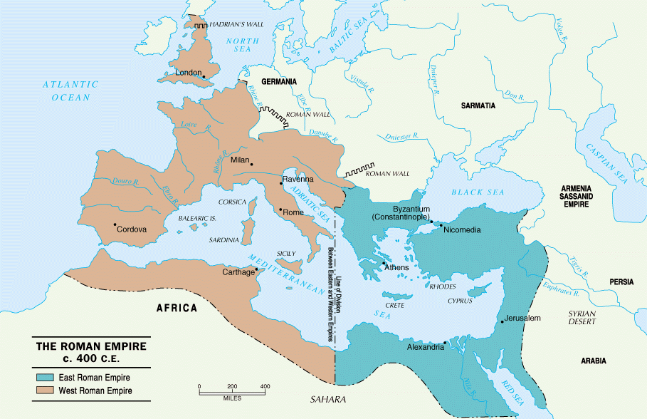 Beginning of the Byzantine Empire - 7th Grade S.S.